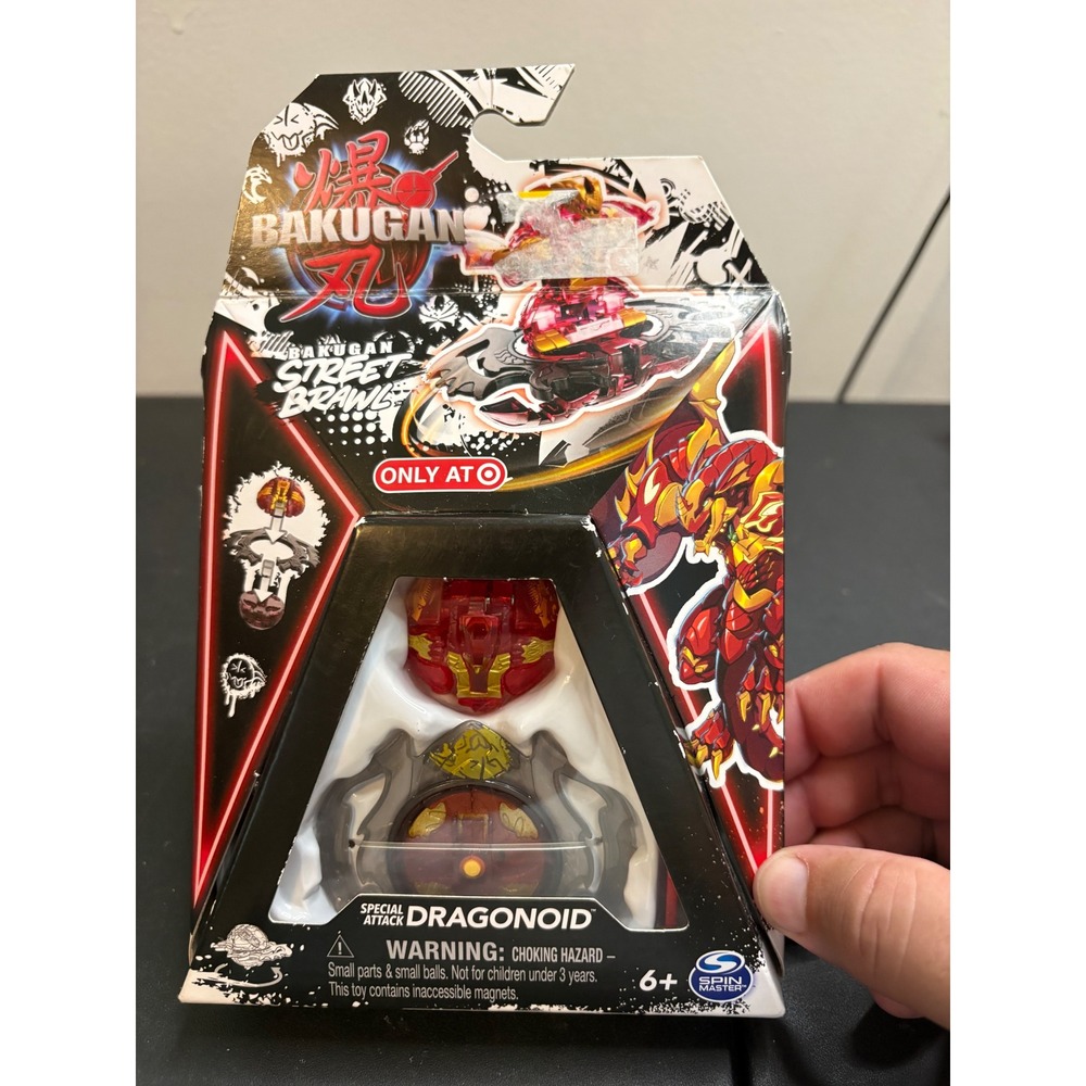 Bakugan Street Brawl Special Attack Dragonoid Target Exclusive Spin Master‎ New